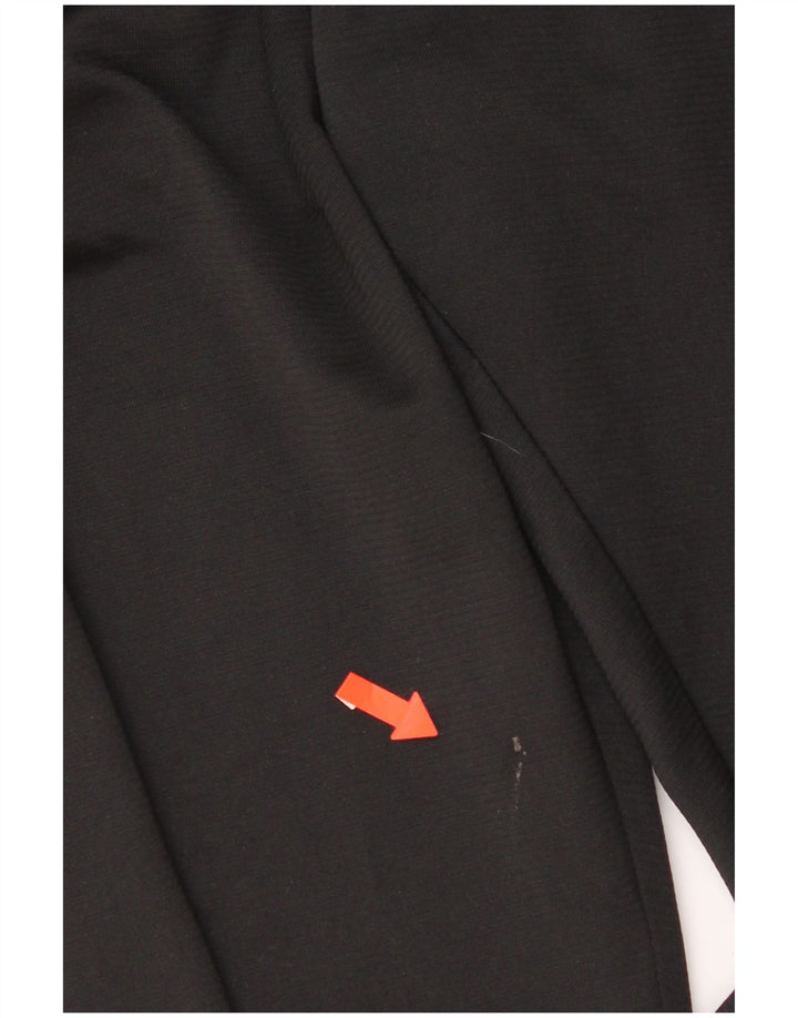 Adidas Pantalon de survêtement pour femme UK 8/10 Small Noir Polyester