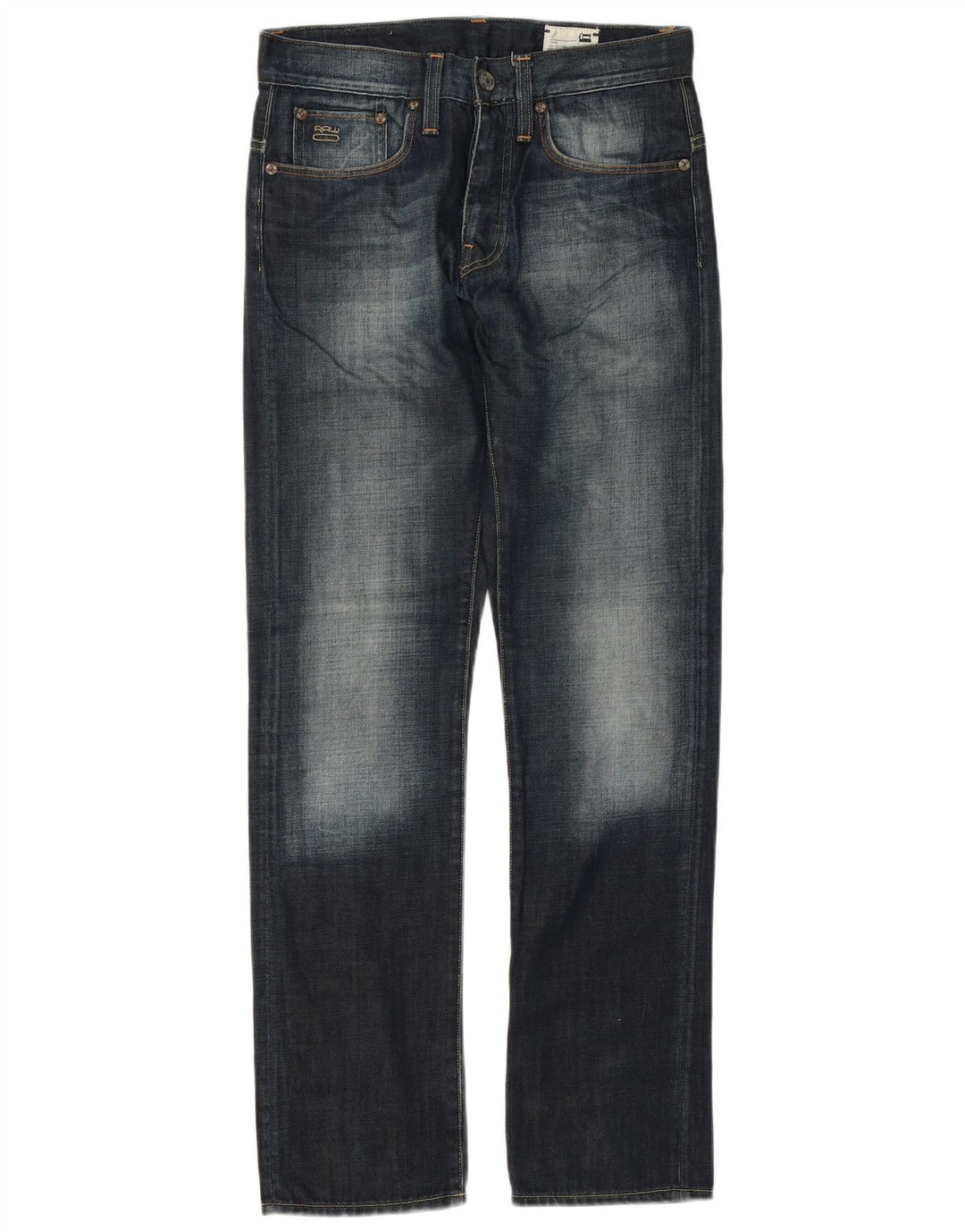 G-Star Jean droit homme W30 L32 bleu marine coton