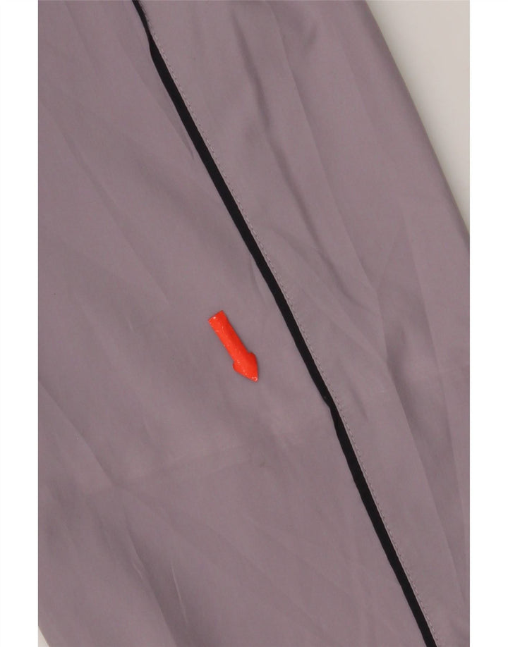 Adidas Veste de survêtement pour femme UK 14 Large Violet Colourblock Polyester