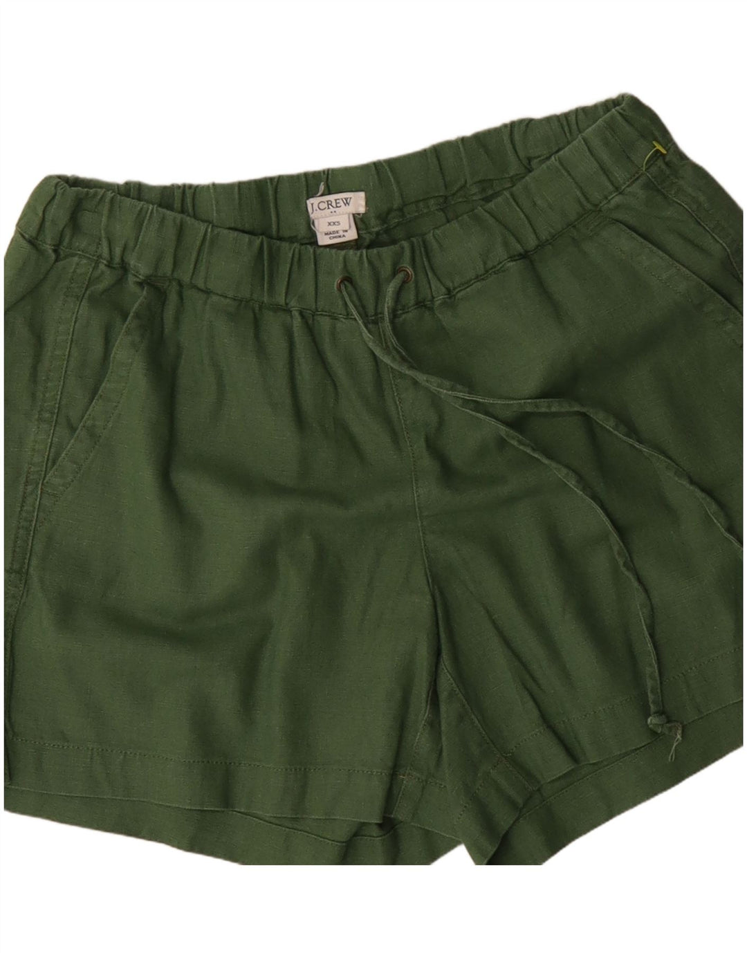 J. Crew Short Chino Femme 2XS W24 Lin Vert