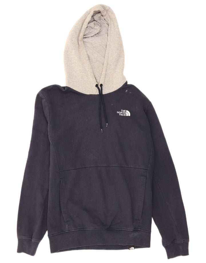 THE NORTH FACE Pull à capuche pour homme en coton color block bleu marine moyen