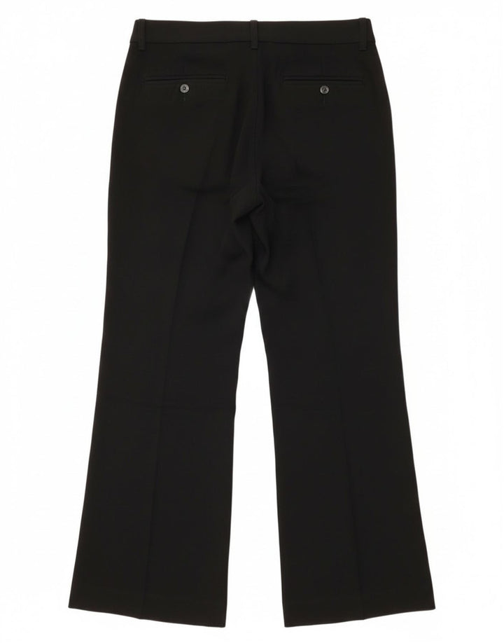 Max & Co. Pantalon de costume bootcut pour femme UK 8 Small W30 L31 Noir Polyester