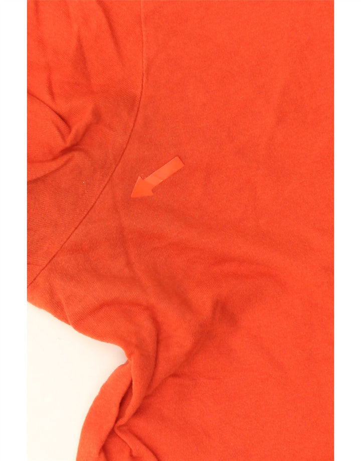 JACK & JONES T-Shirt Homme Top XL Orange Coton