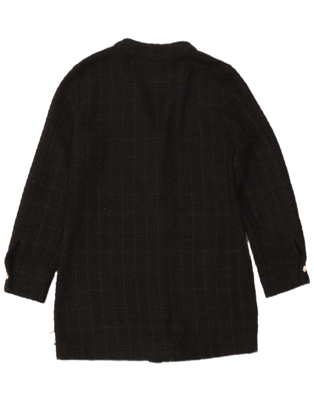 Zara Cardigan long pour femme UK 14 Noir moyen