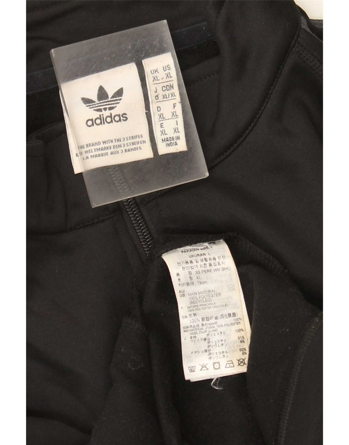 Adidas Veste de survêtement pour homme XL Noir Polyester