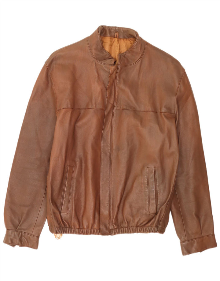 Veste Bomber Homme Vintage IT 54 2XL Marron