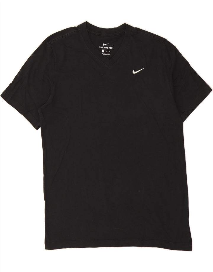 NIKE Mens T-Shirt Top Medium Black Cotton Vintage Nike and Second-Hand Nike from Messina Hembry 