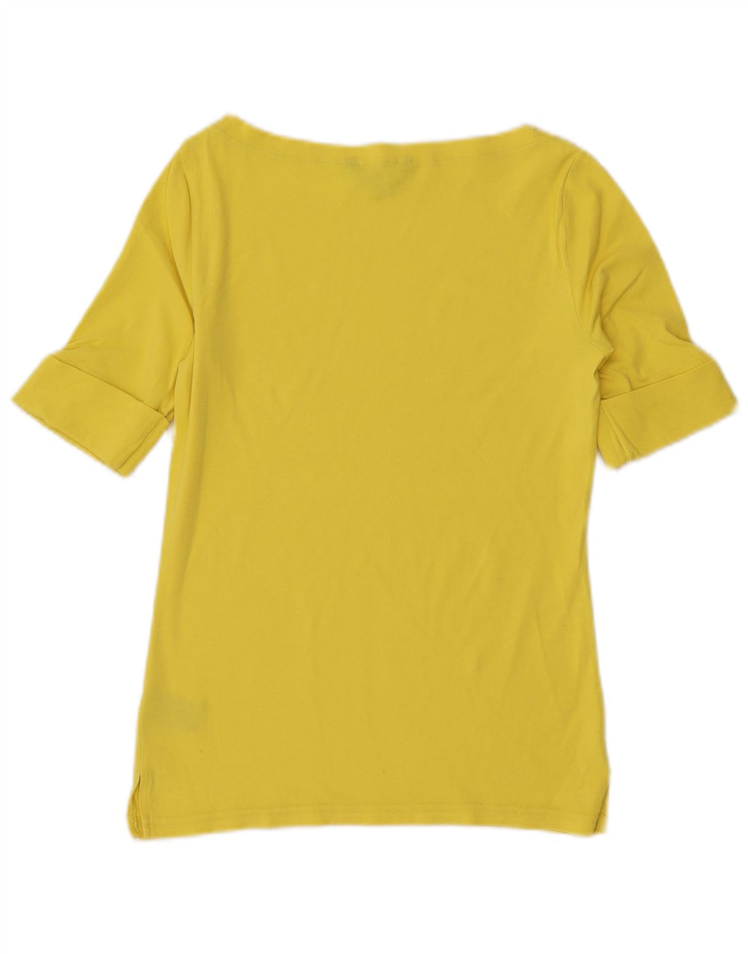 Ralph Lauren Chemisier pour femme UK 12 en coton jaune moyen