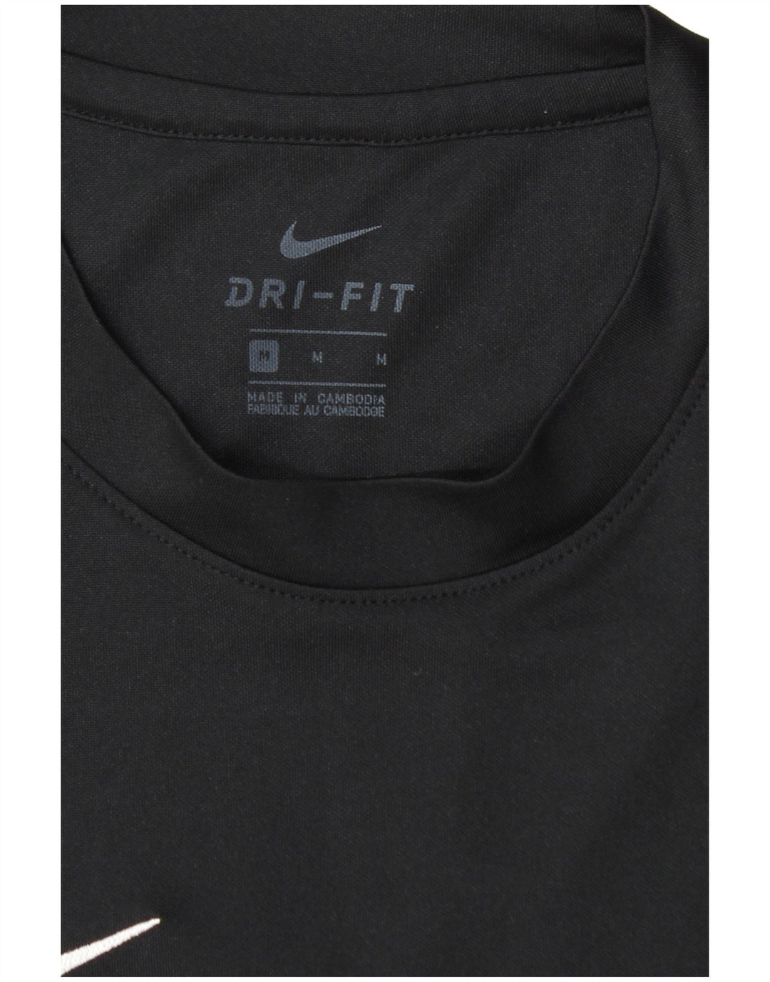 NIKE T-Shirt Dri Fit Homme Noir Moyen