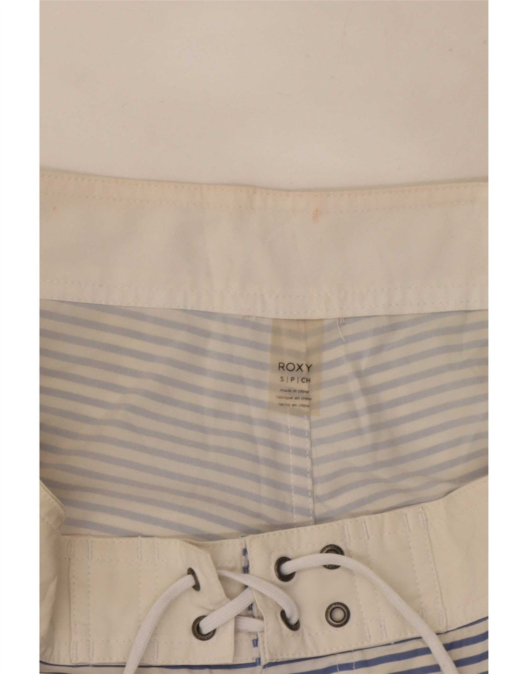 Roxy Short de Bain Petit Rayé Multicolore Homme