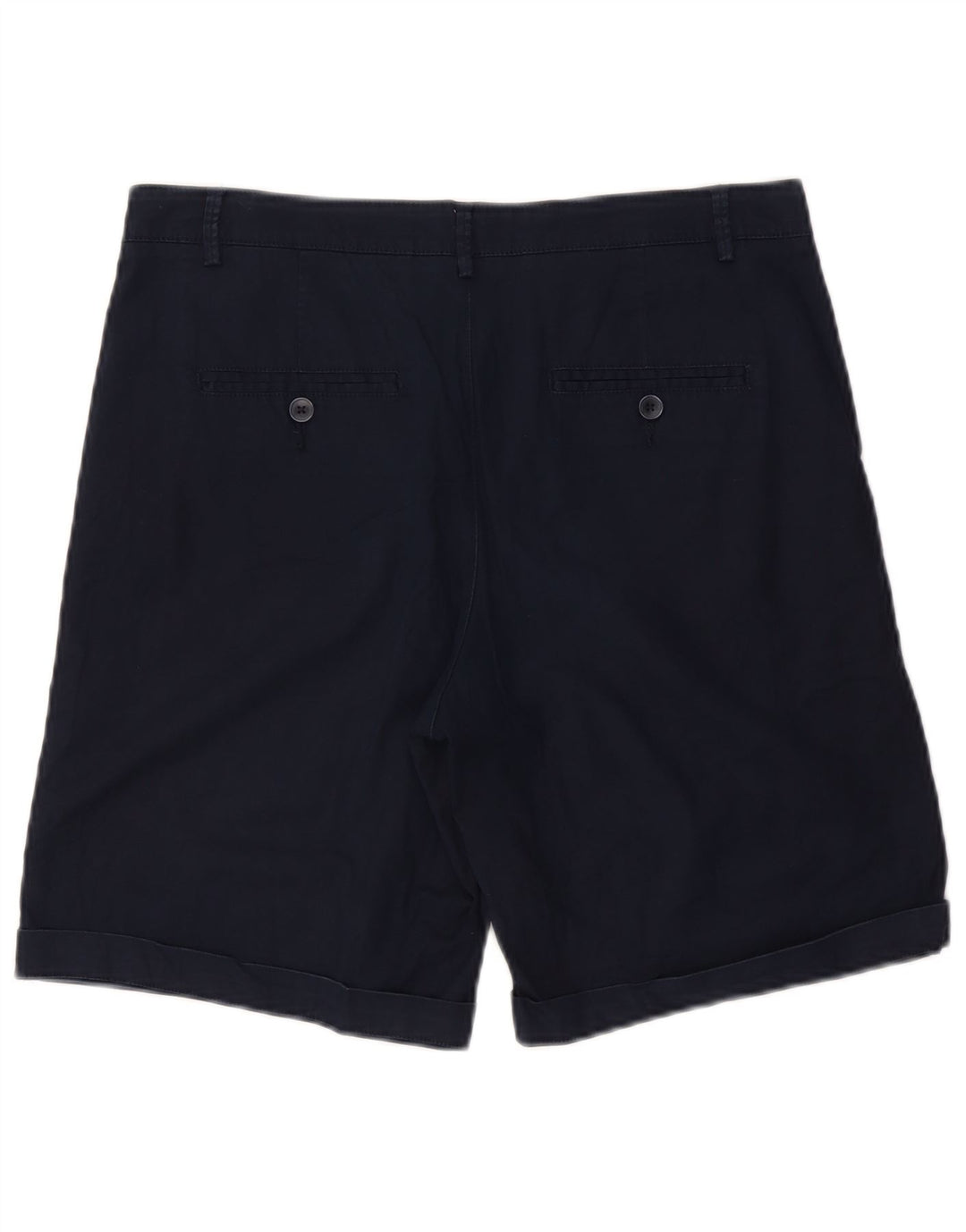Benetton Short Chino Homme W34 Large Bleu Marine