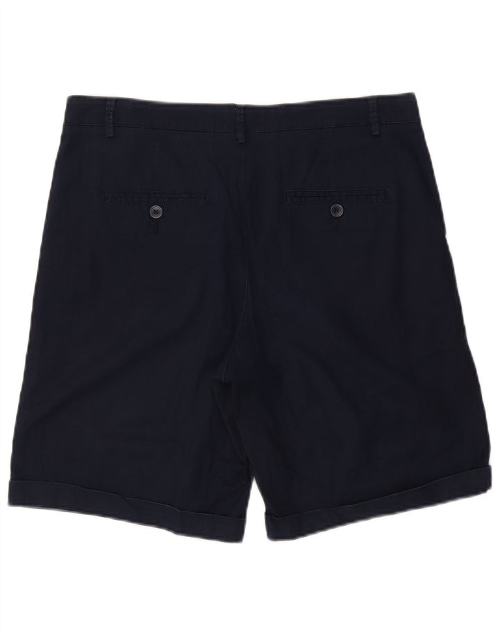 Benetton Short Chino Homme W34 Large Bleu Marine