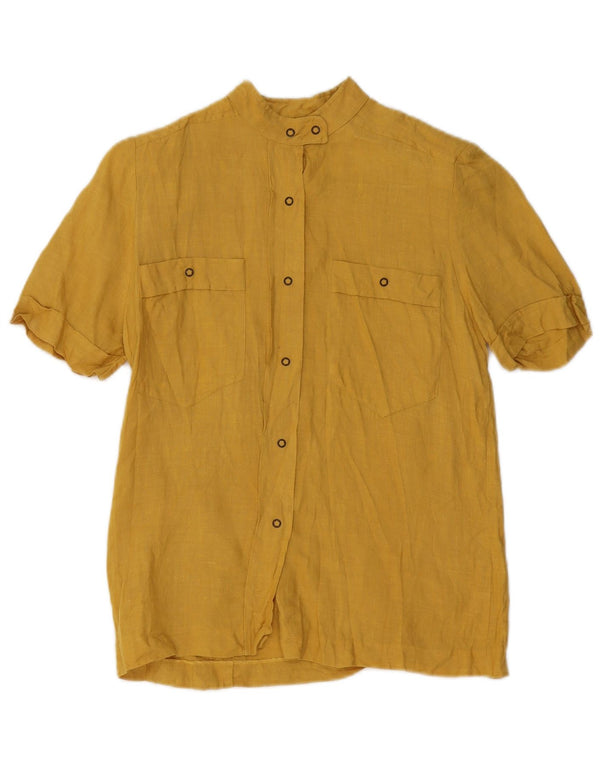 MIMMINA Chemise à manches courtes pour femme UK 0 2XS Jaune