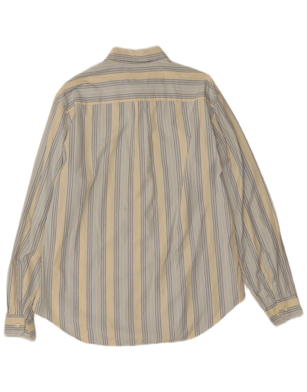 Massimo Dutti Chemise Homme EU 44 XS Jaune Rayé