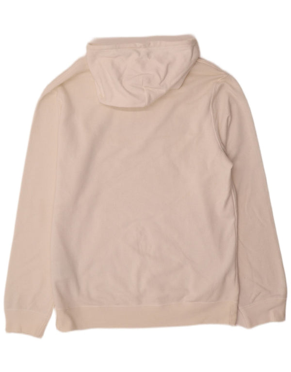 Champion Pull à capuche graphique pour homme XL Blanc Coton