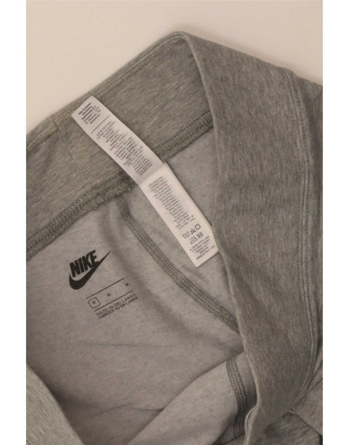 Nike Short de sport pour femme UK 12 Gris moyen en coton