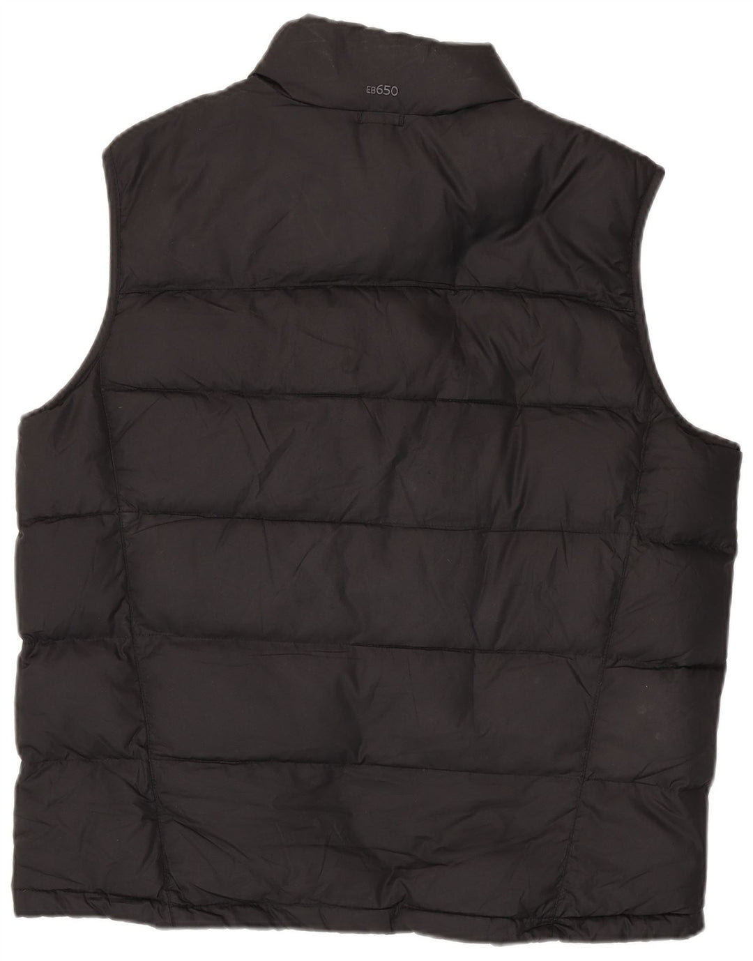 EDDIE BAUER Gilet rembourré pour homme UK 40 Large Noir Polyester