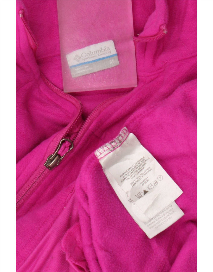 Columbia Veste Polaire Femme UK 14 Rose Moyen Polyester