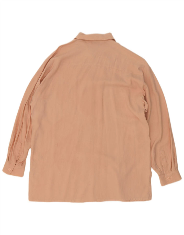 Marks & Spencer Chemisier St. Michael pour femme UK 14 Grande soie rose