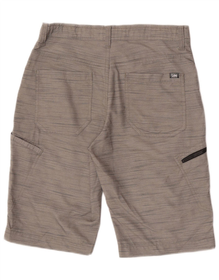 Lee Short Cargo Garçon 11-12 ans W27 Gris Moucheté Polyester