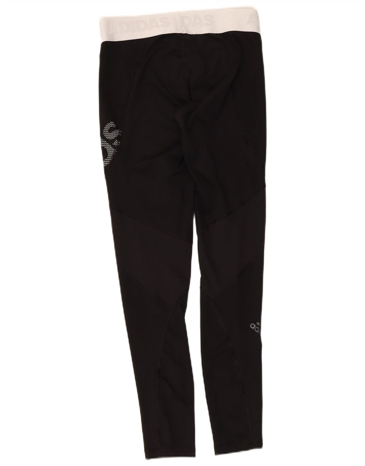 Adidas Climacool Graphic Leggings pour femme UK 8/10 Petit Noir