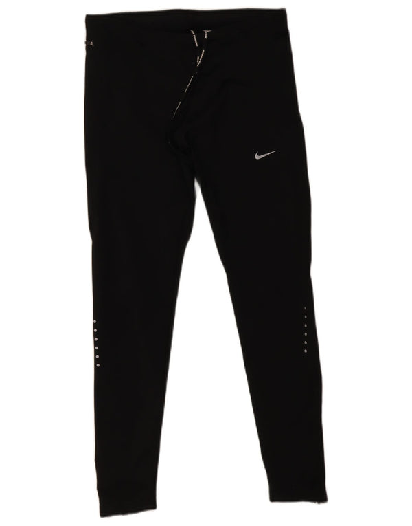Legging Nike Dri Fit pour femme UK 12 Polyester noir moyen