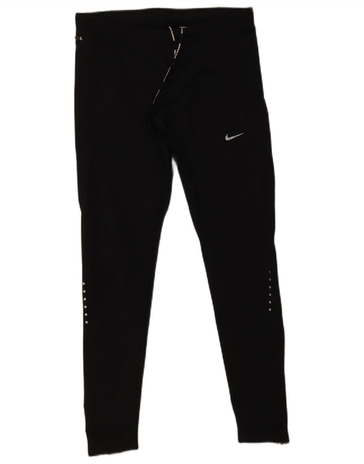 Legging Nike Dri Fit pour femme UK 12 Polyester noir moyen
