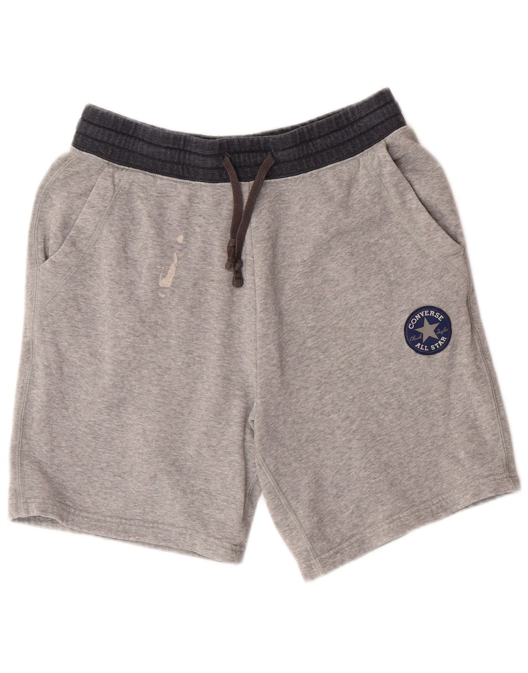 Converse Short décontracté All Star Graphic pour homme Petit W28 Gris Coton