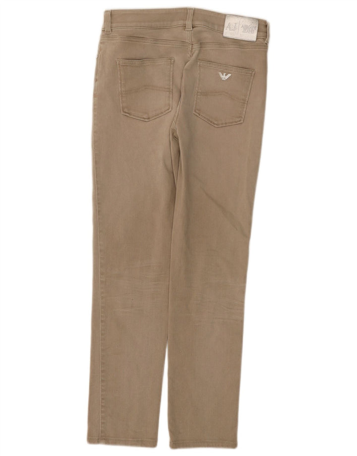 Armani Femme Jean Slim W30 L28 Coton Beige