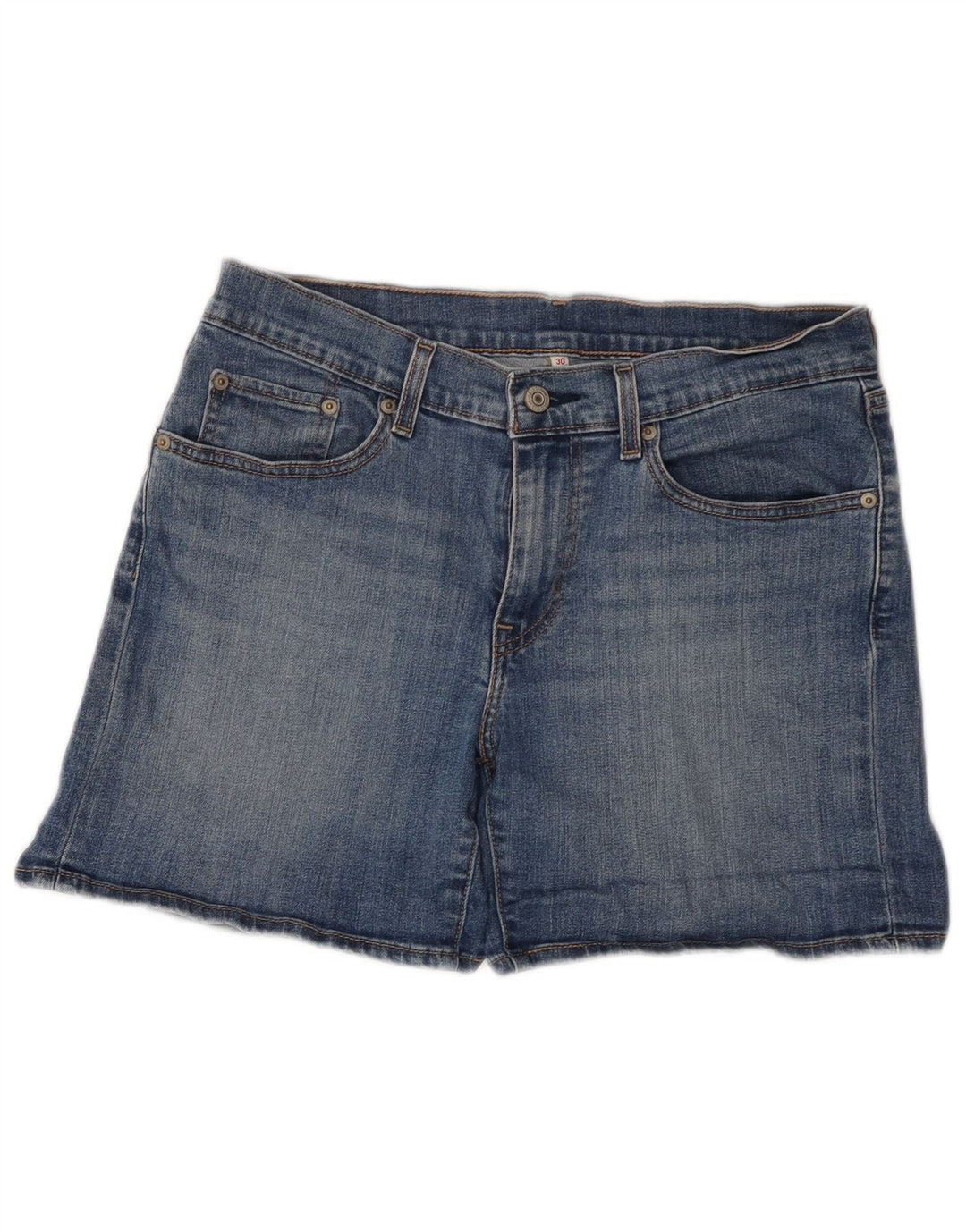 Levi's Short en Jean W30 Femme Bleu Moyen Coton