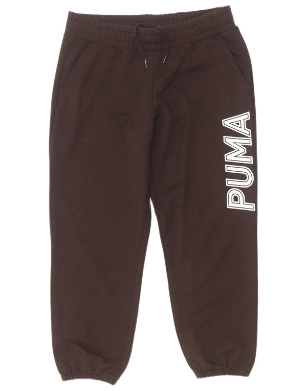 Puma Pantalon de survêtement graphique pour femme UK 44 Noir moyen