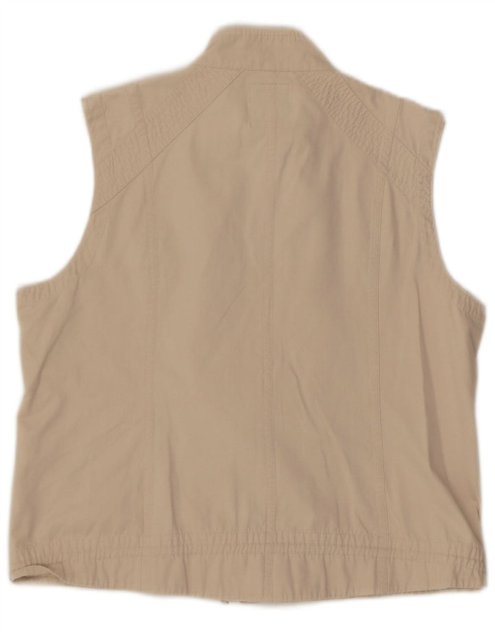 Lerros Femme Gilet IT 42 Coton Beige Moyen