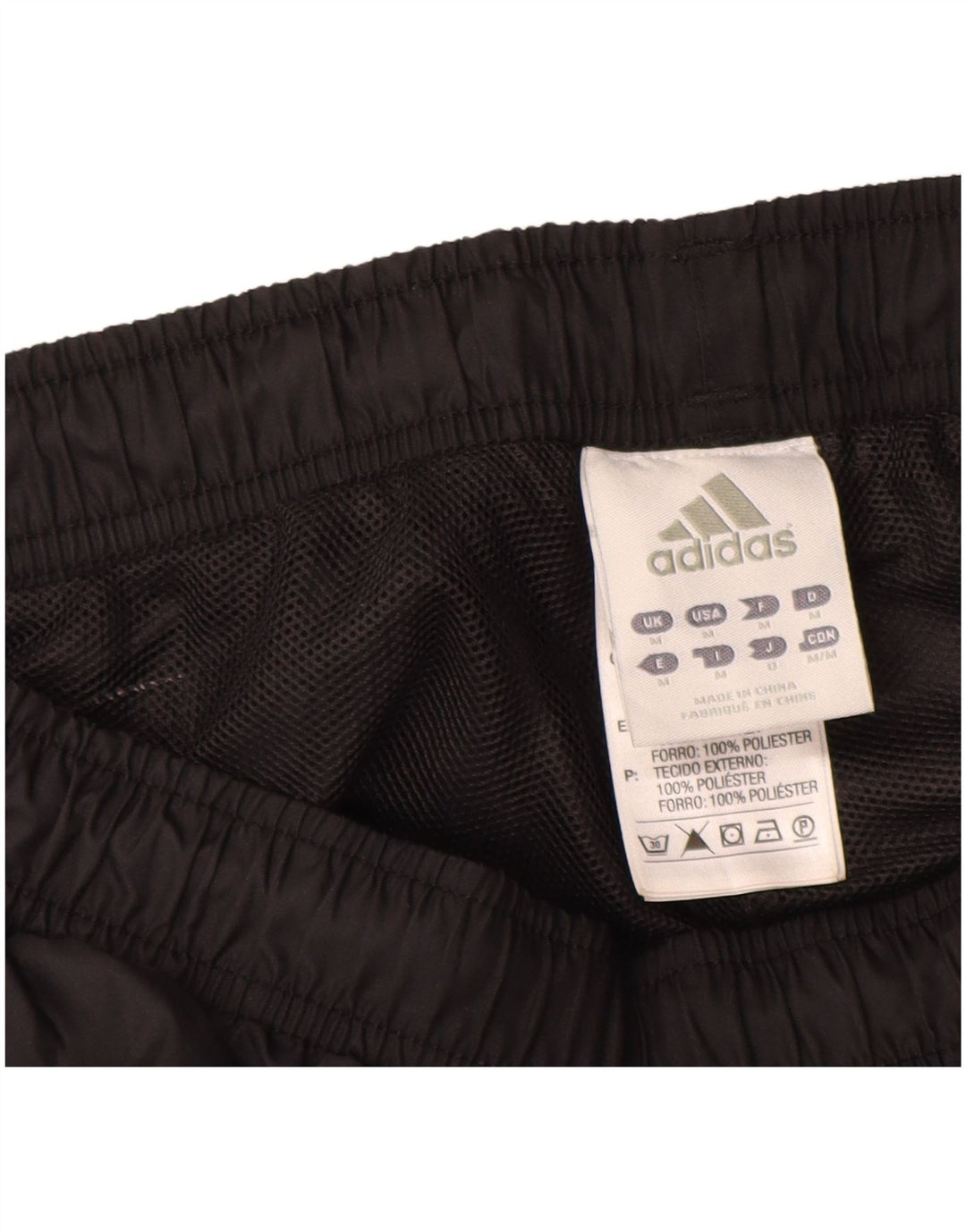 Adidas Pantalon de survêtement pour homme Noir moyen Polyester