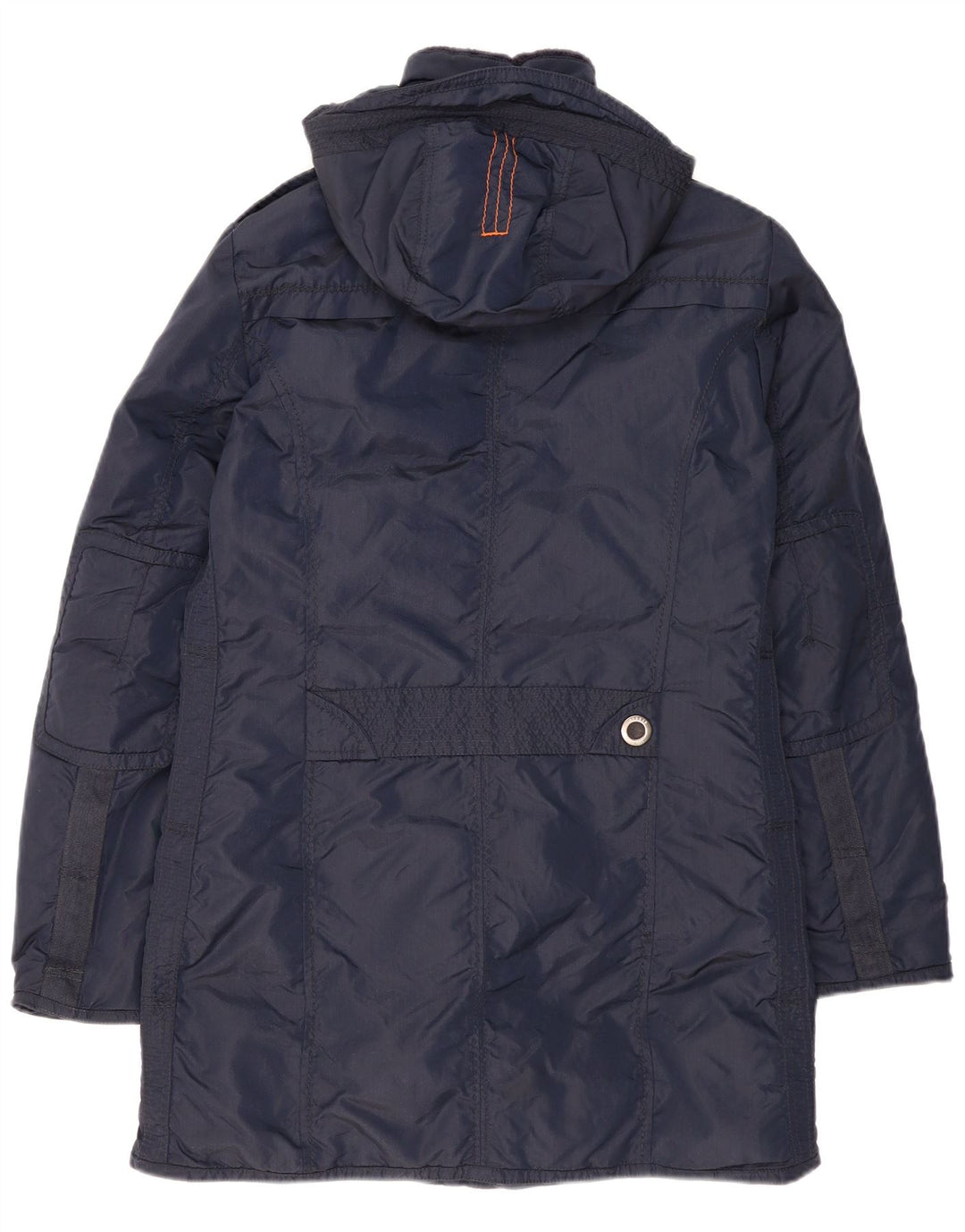 Dekker Manteau rembourré à capuche pour homme UK 36 Petit Bleu Marine Polyamide
