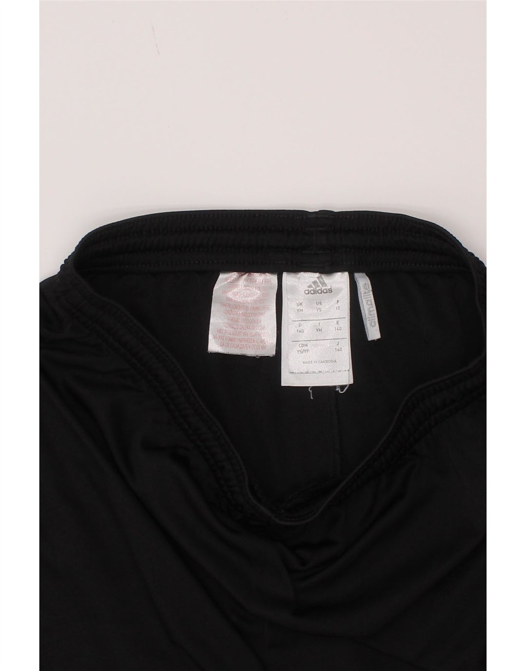 Adidas Garçons Climalite Sport Shorts 9-10 ans Moyen Noir Polyester