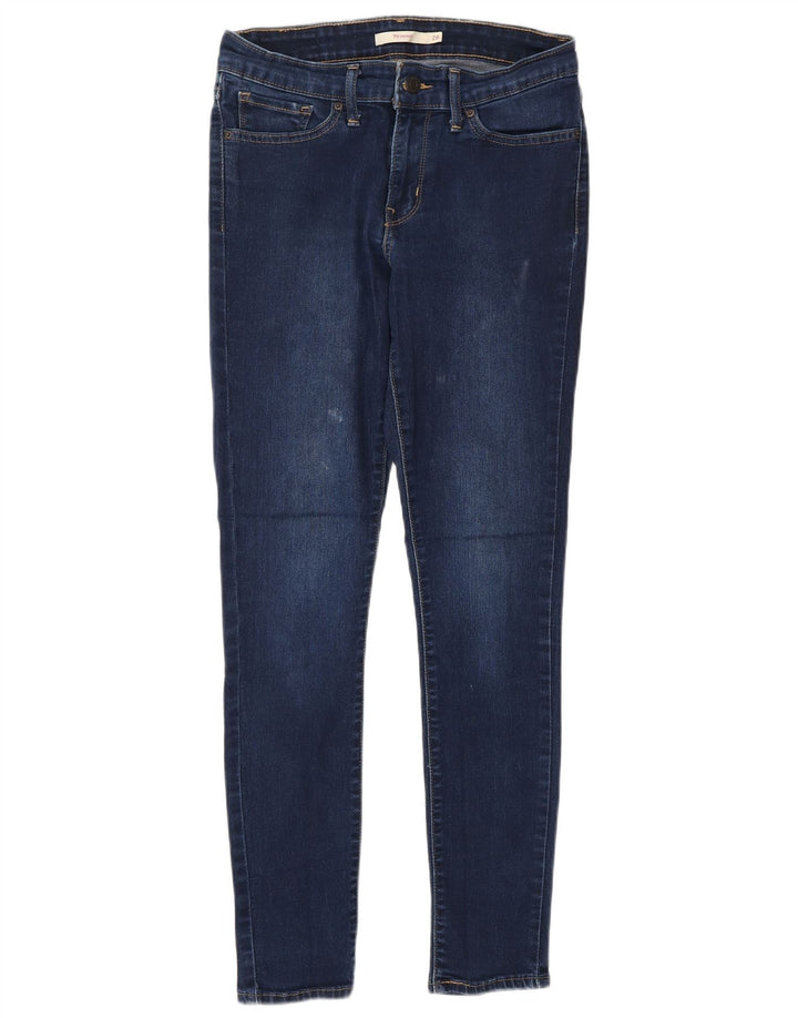 Levi's Jean Skinny 711 Femme W28 L28 Bleu Marine Coton