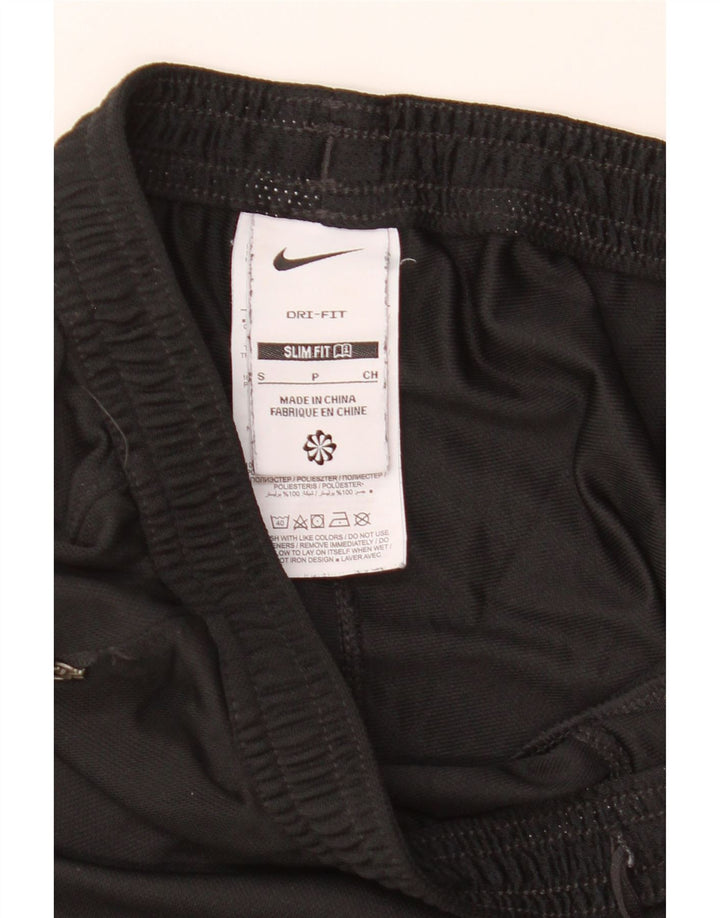 Pantalon de survêtement Nike Dri Fit Slim Fit pour hommes, petit, noir, polyester