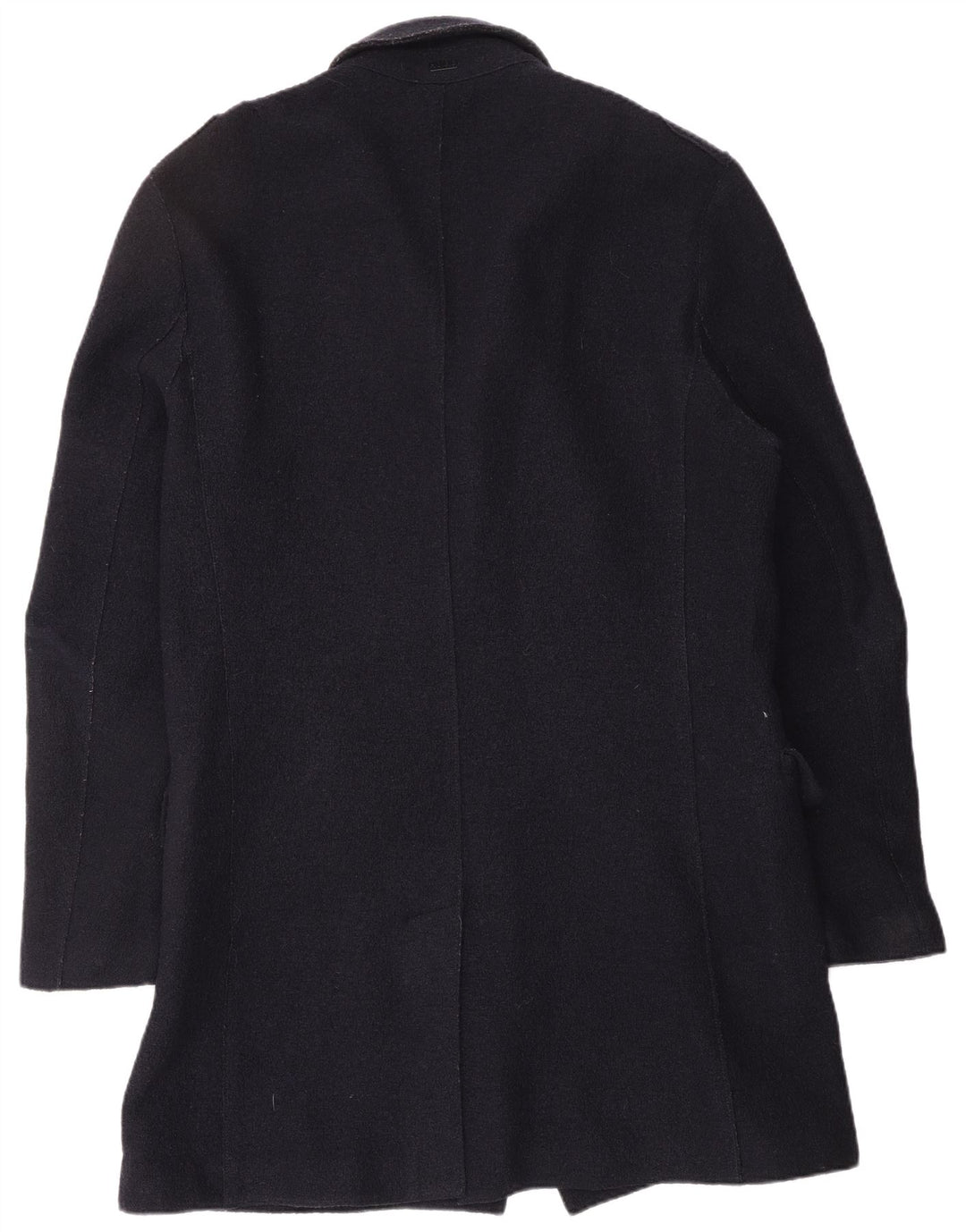 HUGO BOSS Pardessus homme EU 50 Large Bleu Marine Viscose