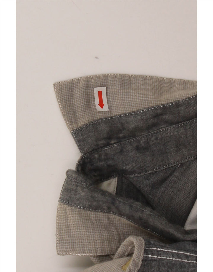 Guess Chemise Homme 2XL Gris Vichy Coton