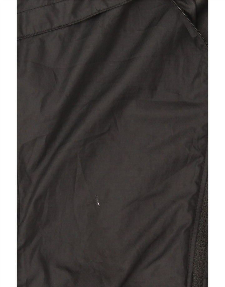 Nike Veste de pluie à capuche pour femme UK 14 Medium Noir Polyester Sports