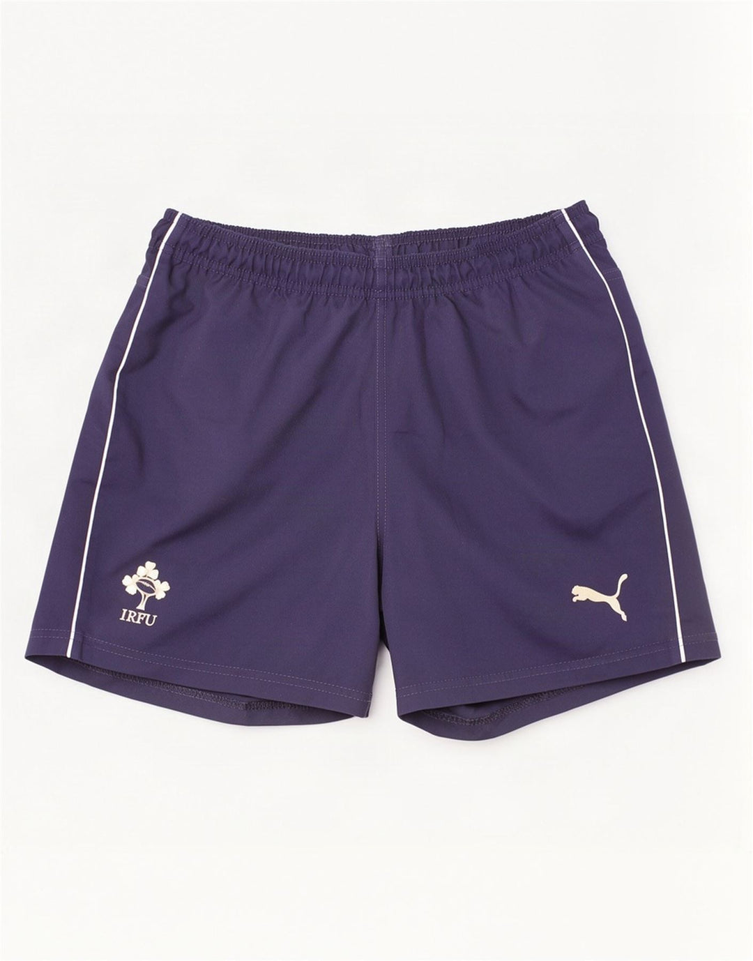 Puma Short de Sport Ireland Garçon 11-12 Ans Bleu Marine Polyester