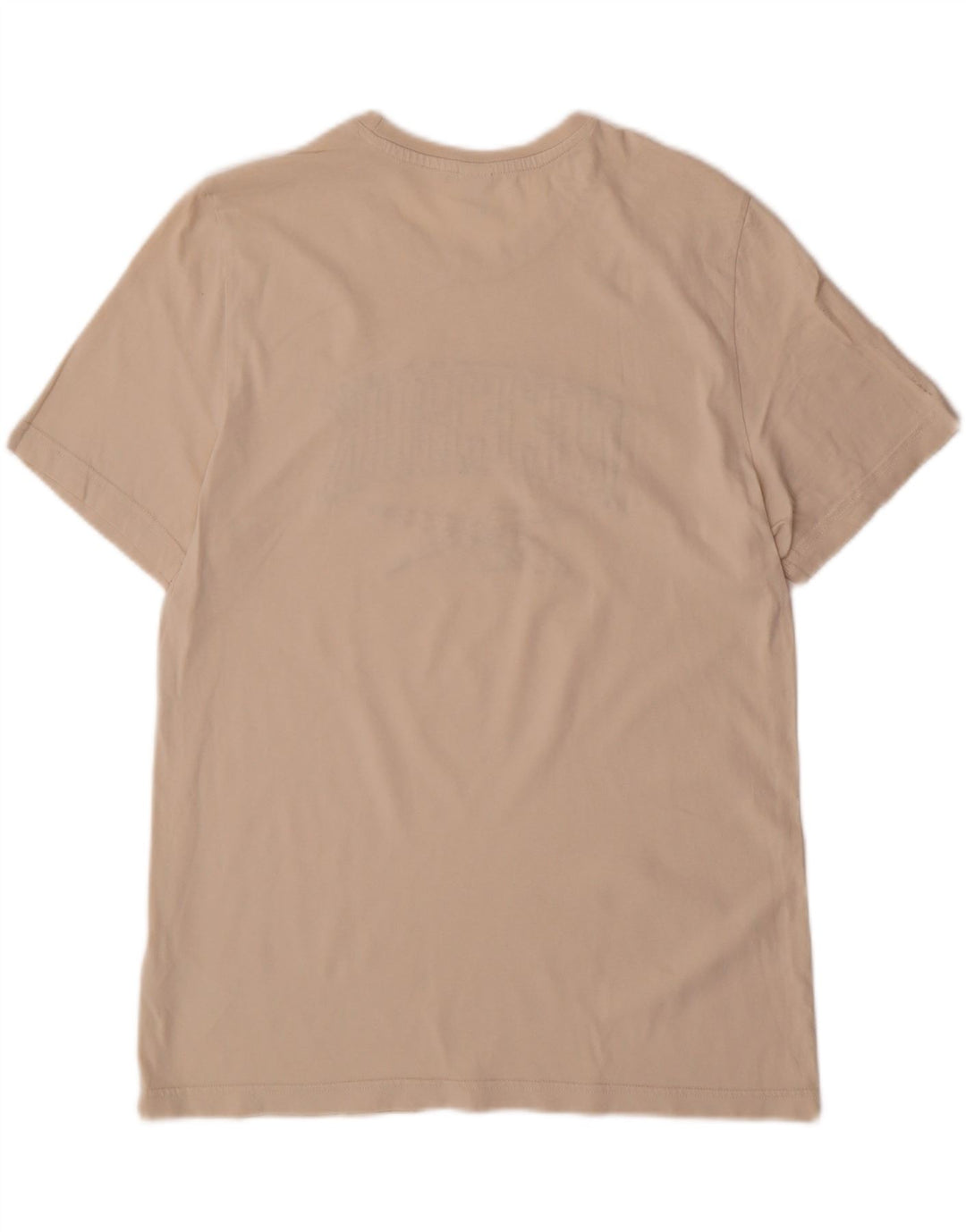 Reebok Tee-Shirt Graphique Homme Beige Moyen Coton