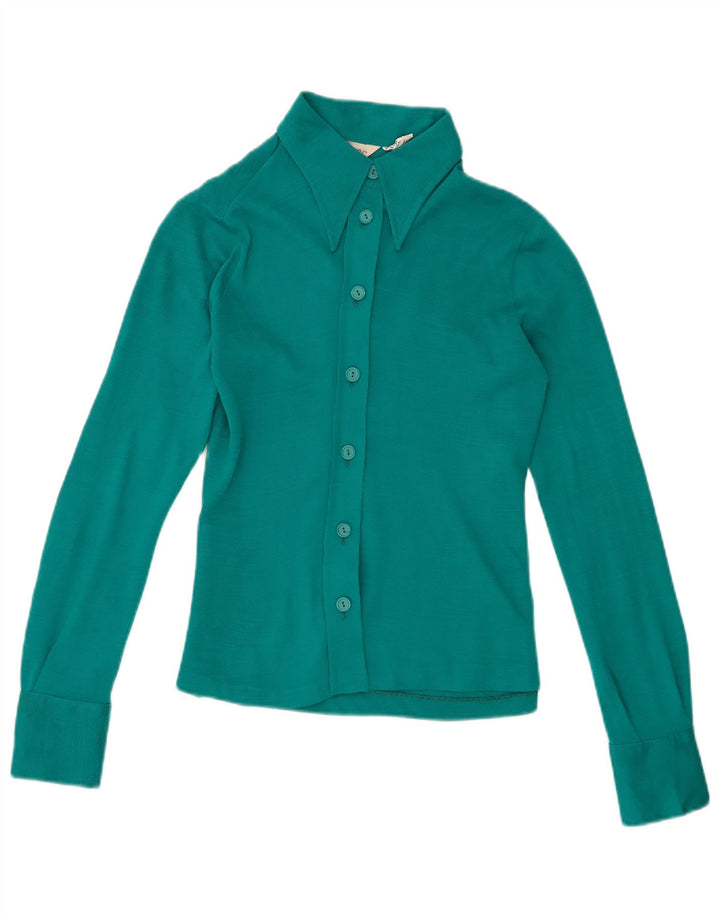Imec Chemise courte pour femme IT 46 Large Vert