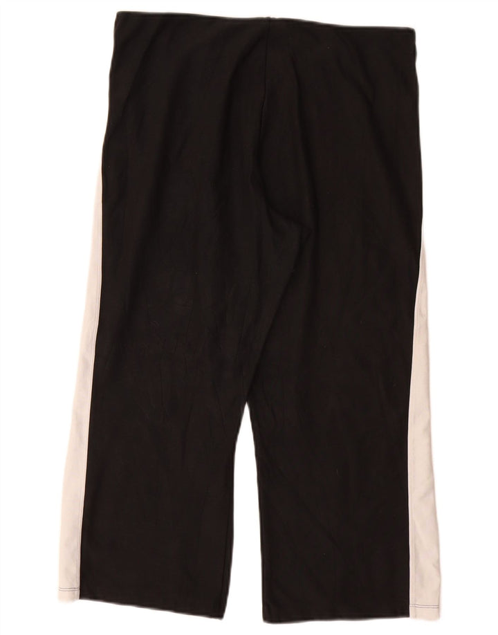 NIKE Pantalon de survêtement Dri Fit pour femme US 8/10 Noir moyen Colourblock