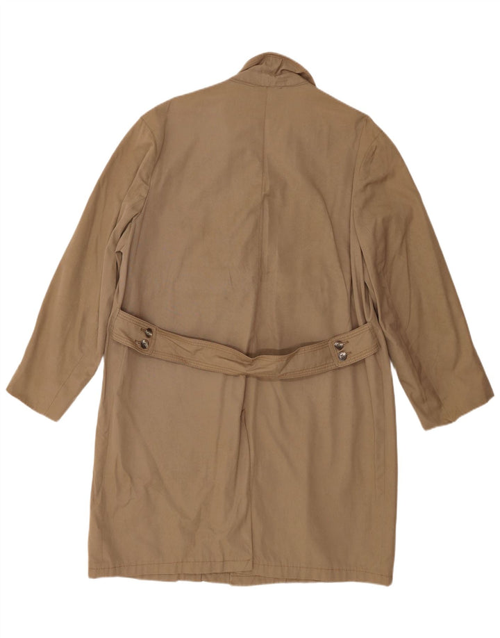 vintage Mens Overcoat UK 40 Grand Coton Beige
