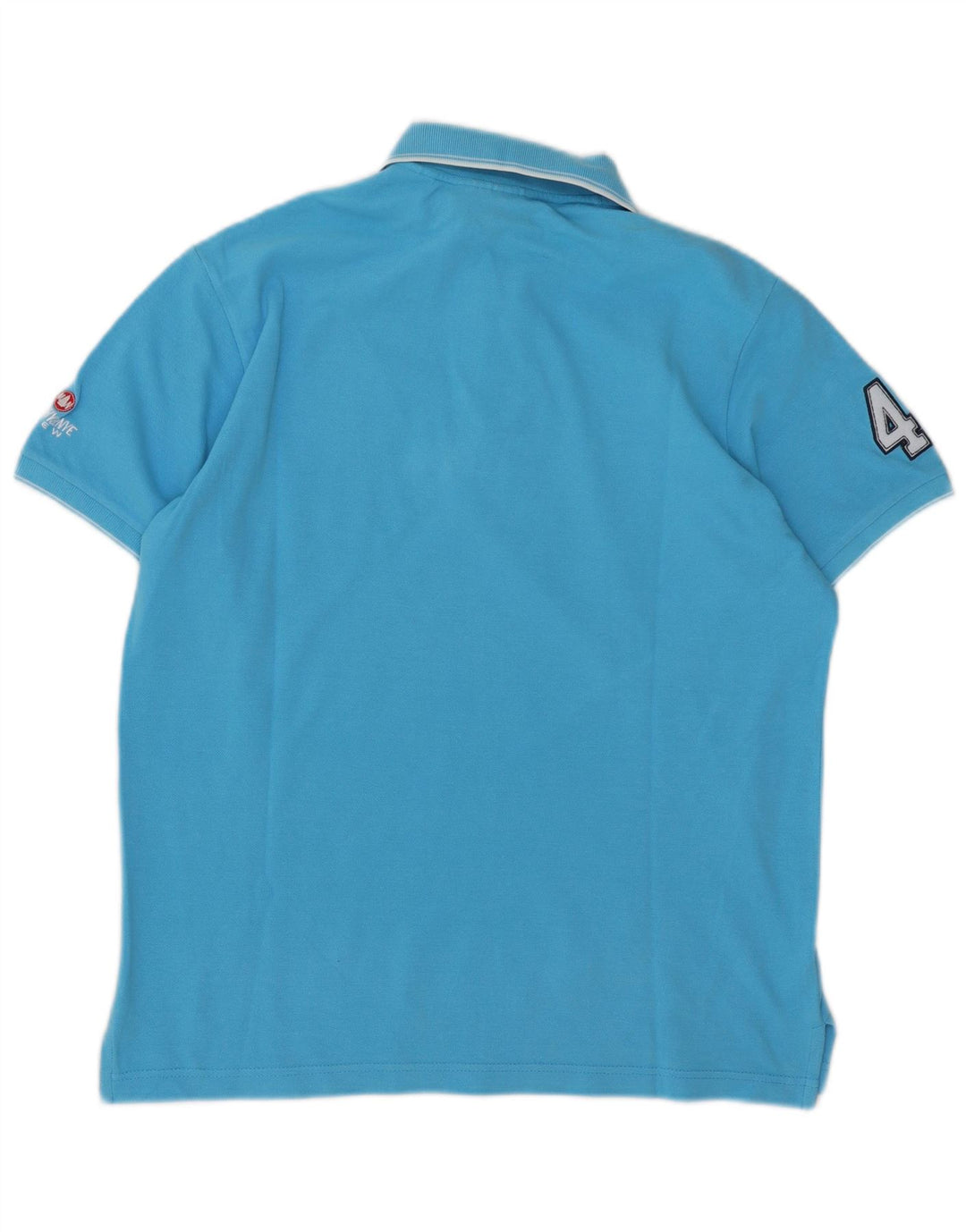 Murphy & Nye Polo graphique homme grand bleu coton