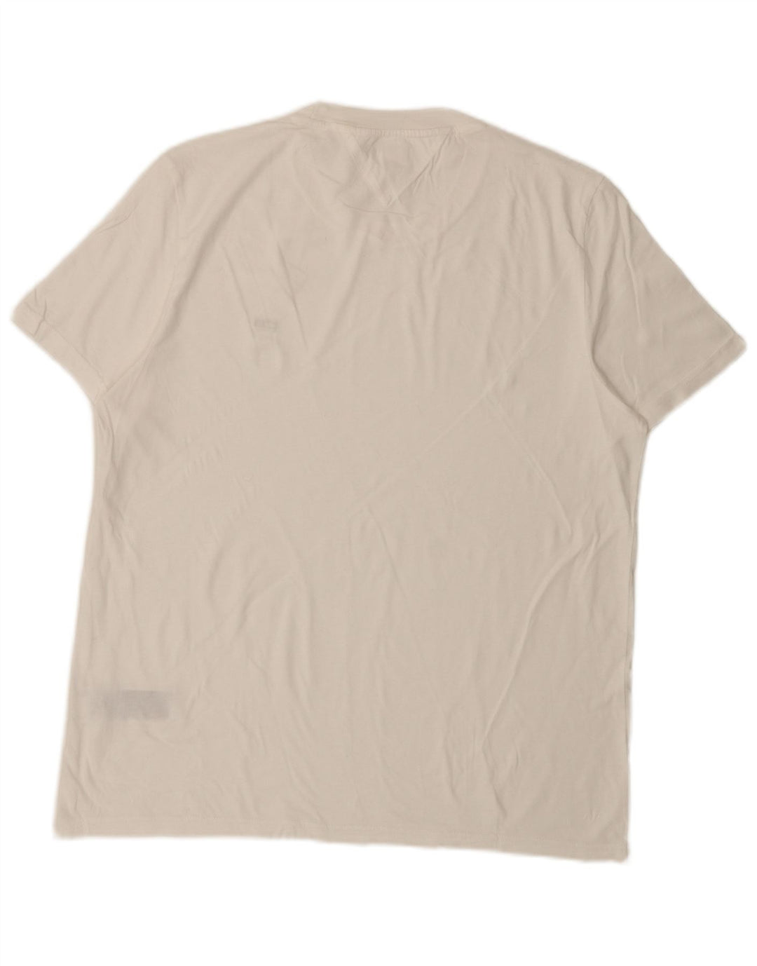 Tommy Hilfiger T-Shirt Homme Haut 2XL Blanc Coton