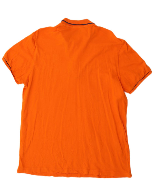 LOTTO Polo Homme XL Orange Coton