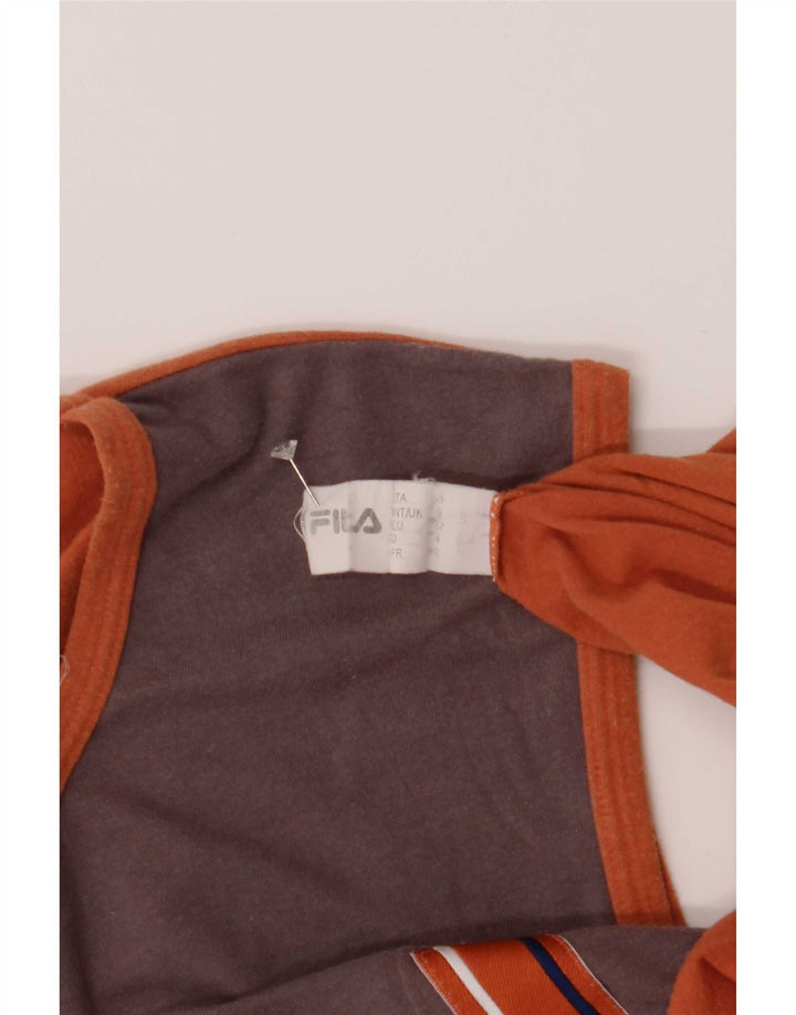 Fila Débardeur Homme Petit Marron Colourblock Coton