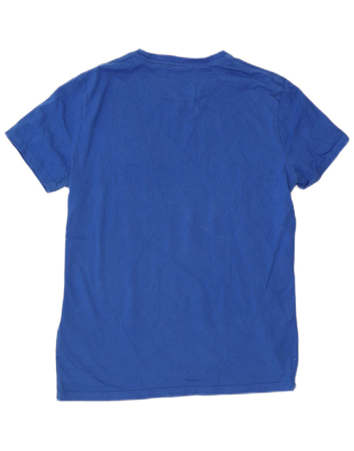 Superdry T-Shirt Graphique Homme Grand Bleu Coton